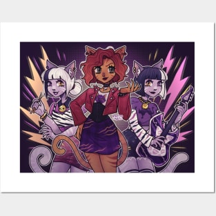 Monster High Cats Posters and Art